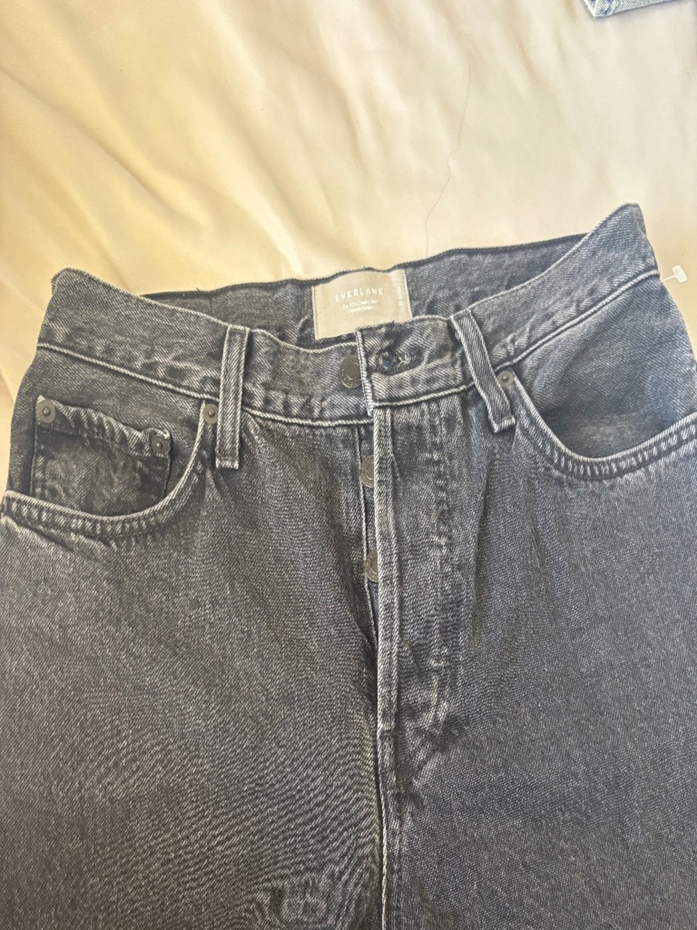 Everlane jeans- blackish grey